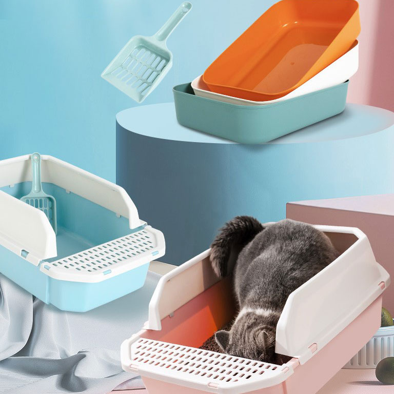 How do cat litter boxes work?