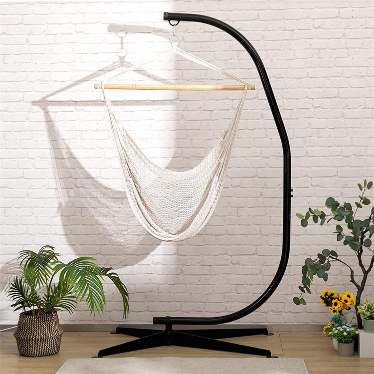 Metal Hanging Hammock C-Stand for Chair: Enhancing Relaxation and Comfort