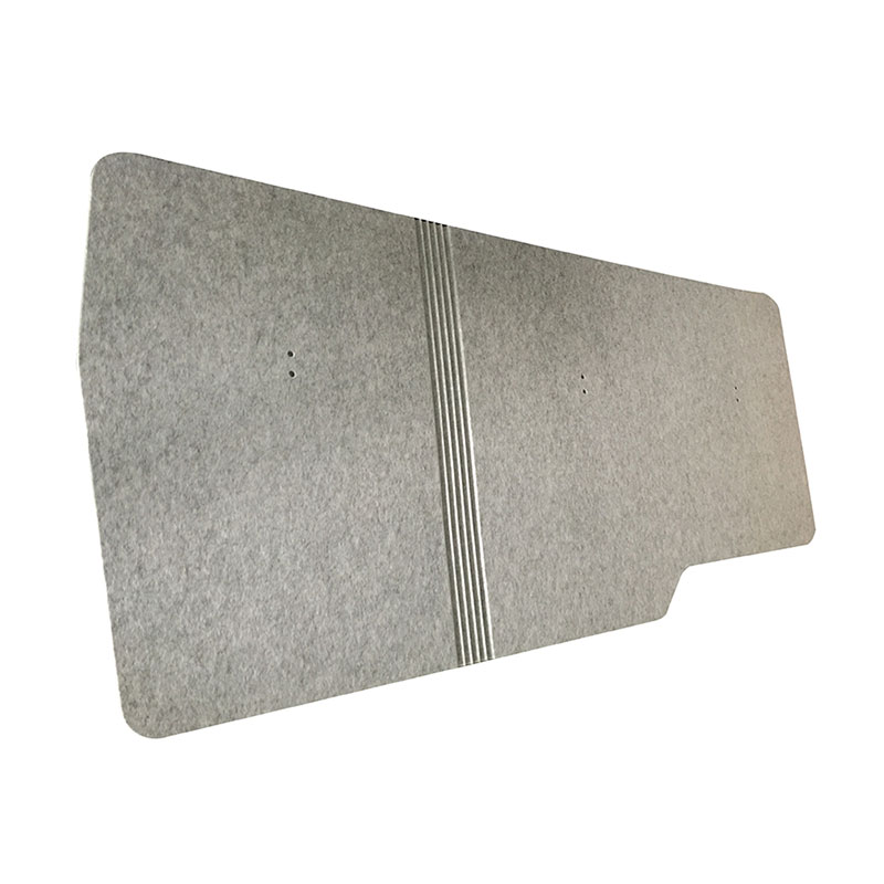 Are there any potential limitations to using polyester fiber acoustic panels in certain applications?