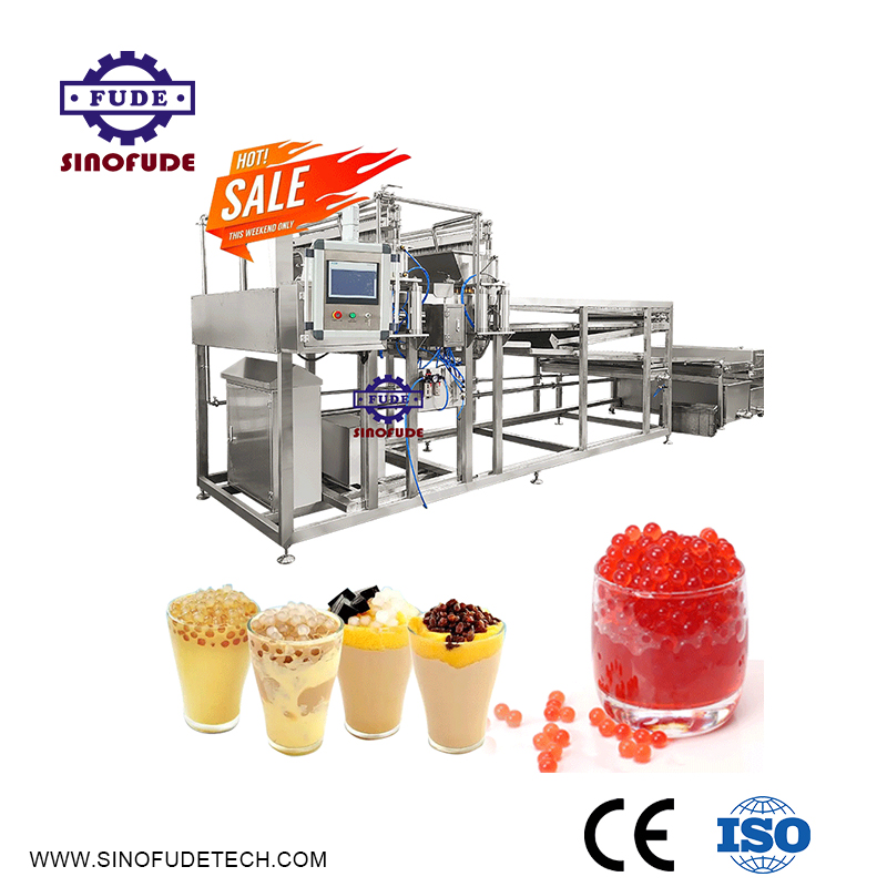 Fully Automtic Popping Boba Production Line: Revolutionizing Manufacturing