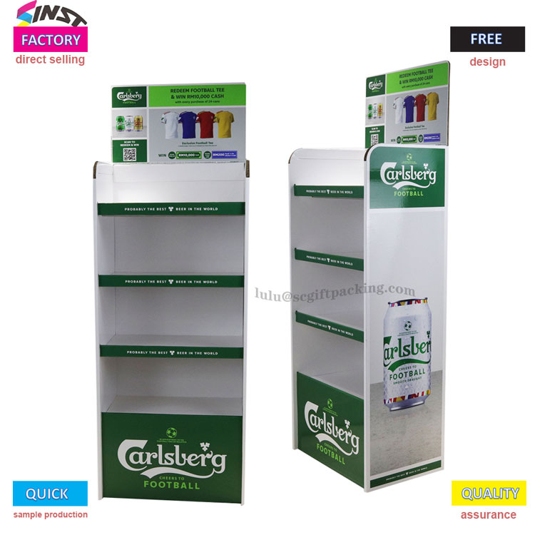Cardboard Tray Floor Displays: A Practical Solution for Retail Merchandising